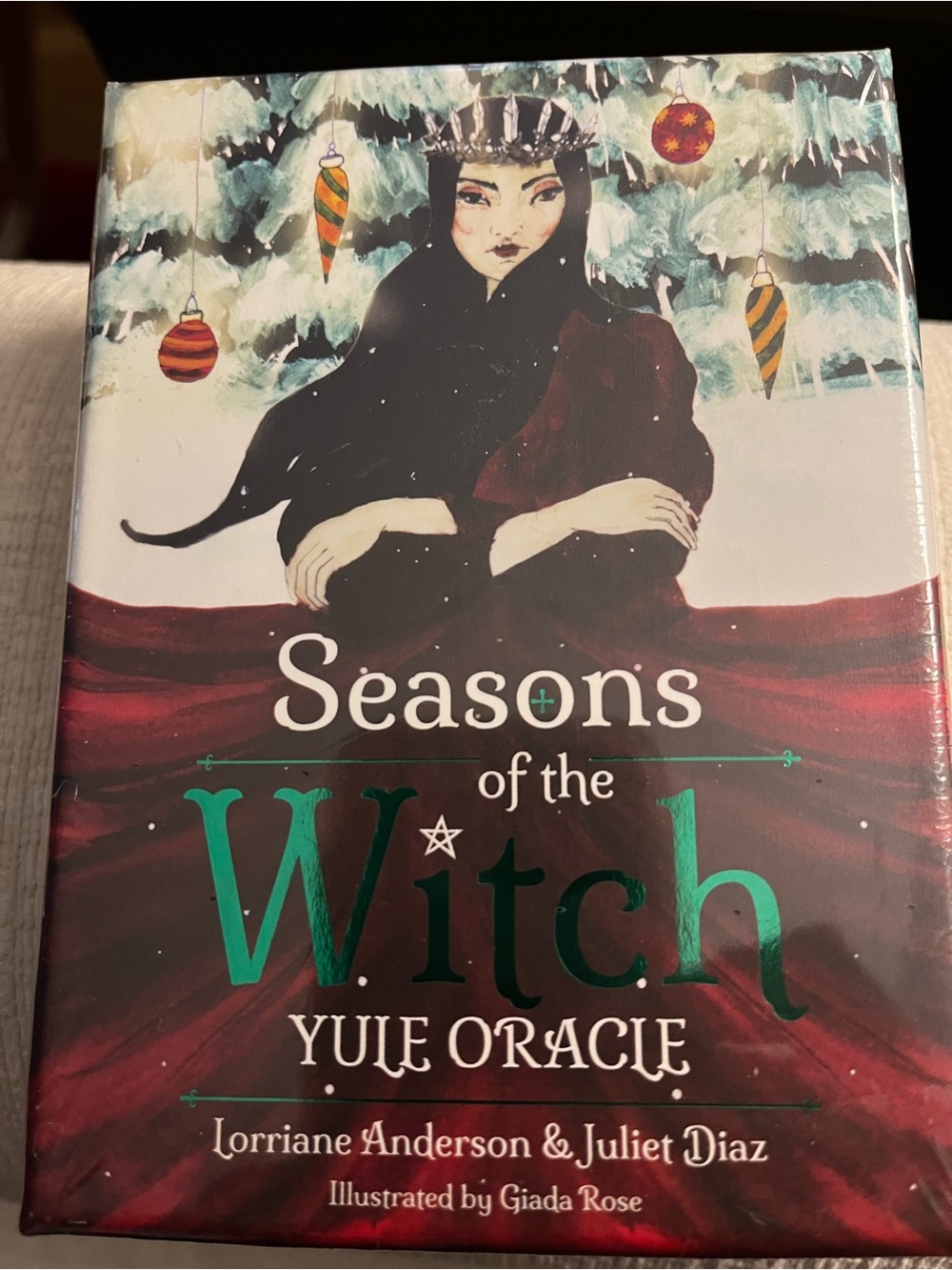Seasons of the Witch Yule Oracle Deck - Red & Green Holiday Edition